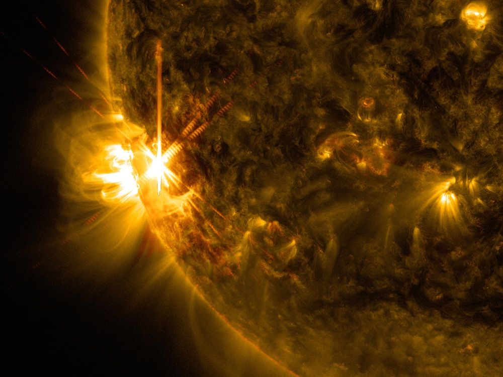 X-Class Solar Flare - June 11, 2014