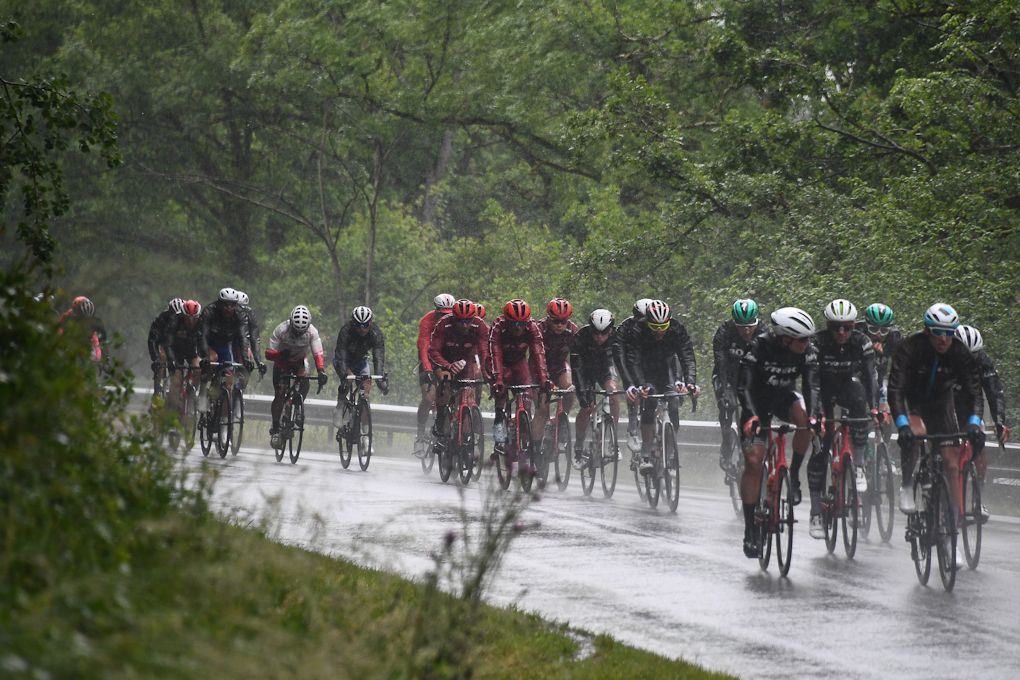 A wet day for stage 3 at the Criterium du Dauphine