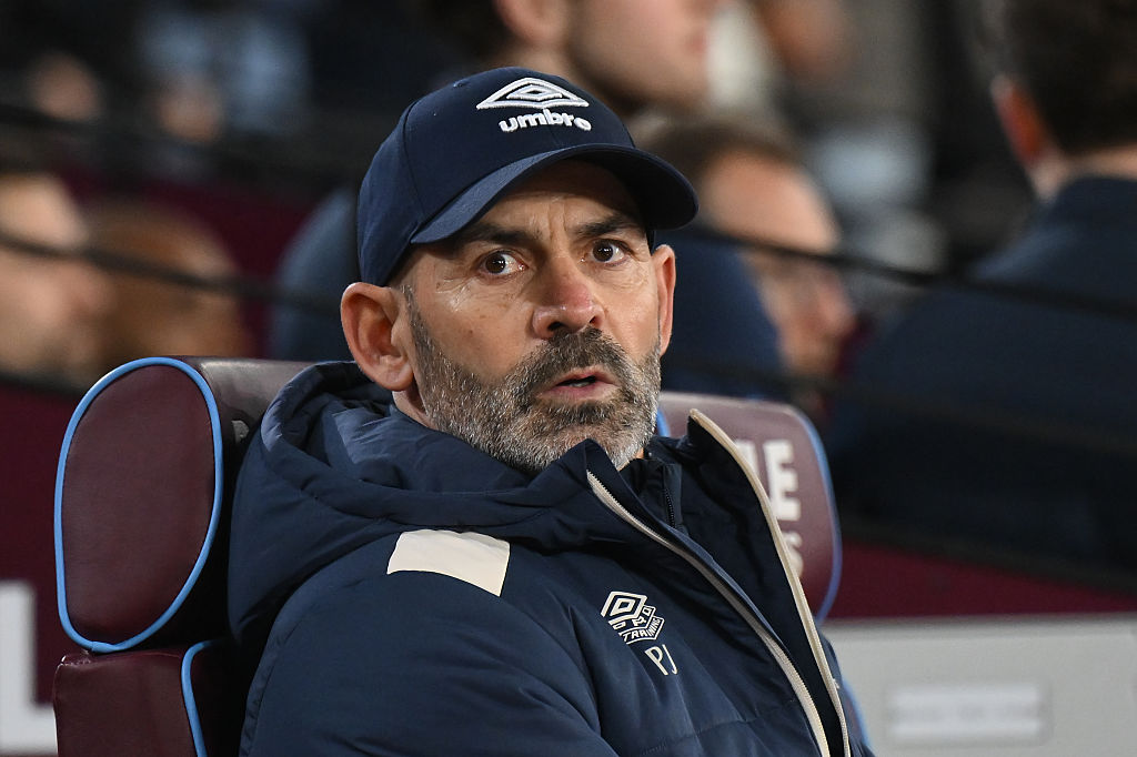 Paco Jemez, Assistant Manager of West Ham United, during the Premier League match between West Ham United and Manchester City at the London Stadium, Stratford, on March 14, 2026. (Photo by Kevin Hodgson/MI News/NurPhoto)
