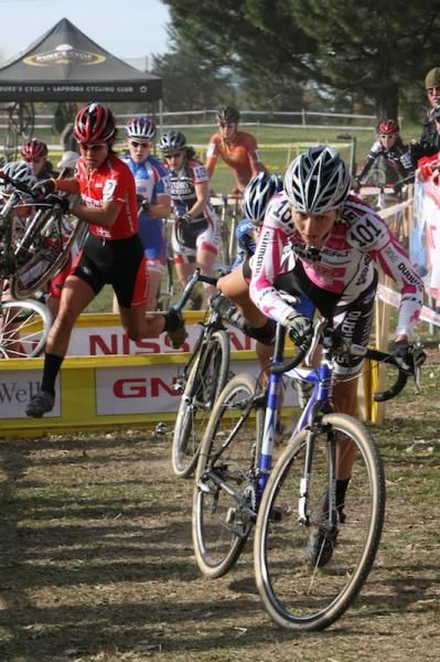 Much of the finish order was decided early.