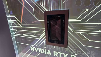 Photo of RTX Spark chip