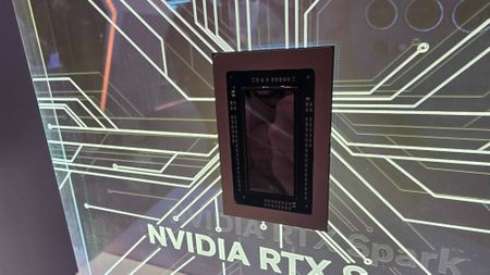 Photo of RTX Spark chip