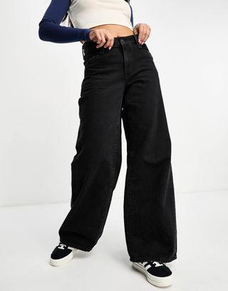 Levis 94 Baggy Wide Leg Jeans in Black