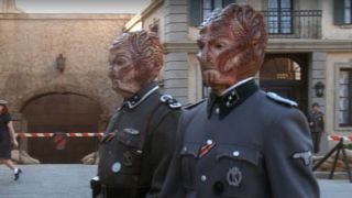 Nazi Hirogen on Star Trek: Voyager on Paramount+