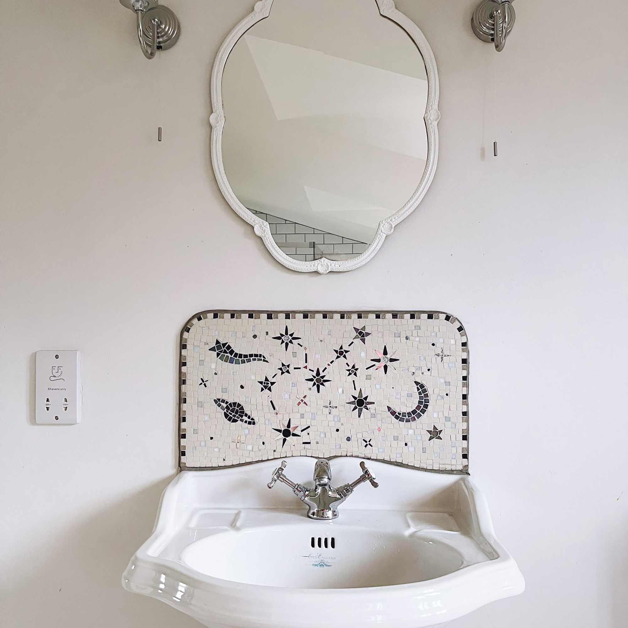 Amy Exton unswept tiles