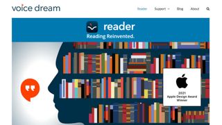 Website screenshot for Voice Dream Reader