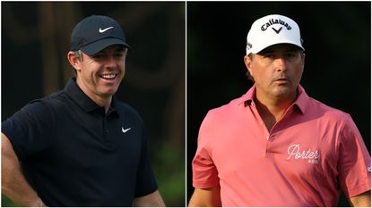 Rory McIlroy and Kevin Kisner