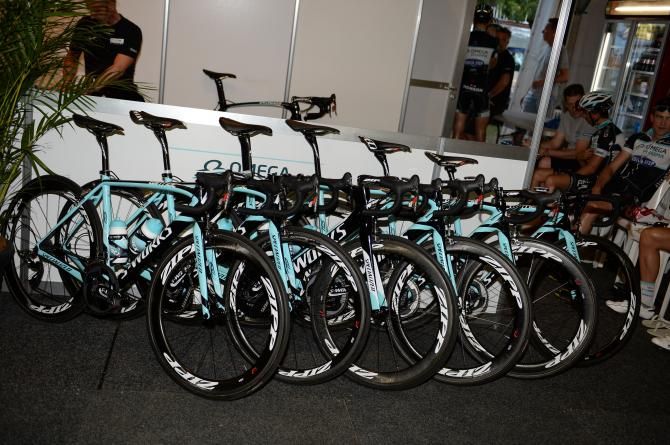 Omega Pharma-QuickStep's bikes