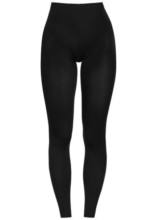 Velvet 66 Black Stretch-Jersey Leggings