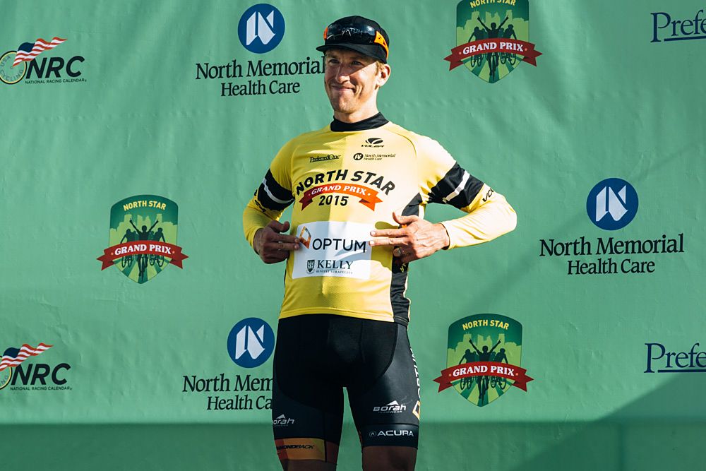 Tom Zirbel moves into the overall race lead ahead of the final stage in Stillwater