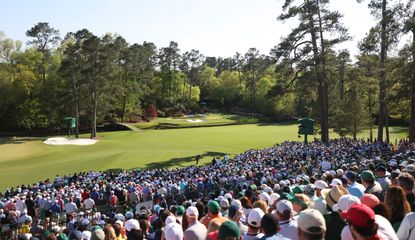 Amen corner is crammed with patrons watching