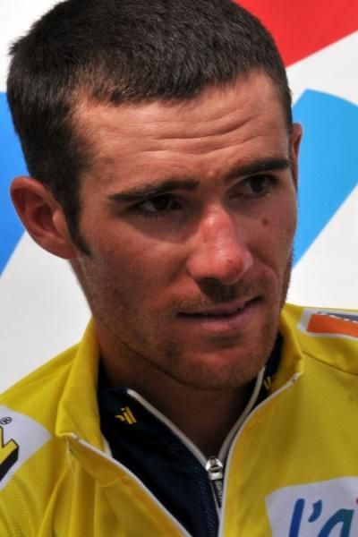 New race leader Romain Feillu (Vacansoleil)