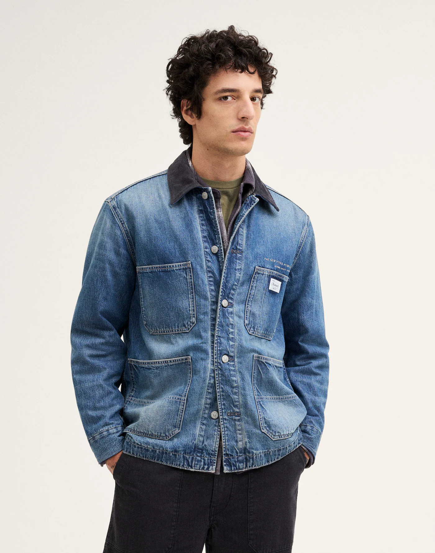 Madewell X Nypl Chore Jacket