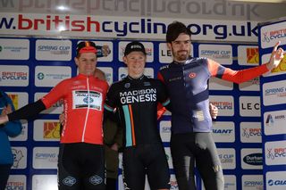 Erick Rowsell tops the Tour of the Reservoir podium