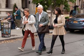 Martin Short, Steve Martin, and Selena Gomez in 'Only Murders in the Building' season 4