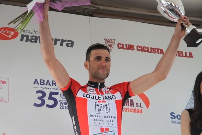 Raul Alarcon was best sprinter in the GP Miguel Indurain