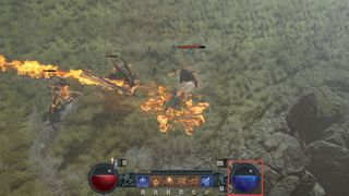 Diablo 4: Casting spells using Mana.