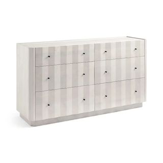 Dunelm Willa 6 Drawer Chest, Mango Wood