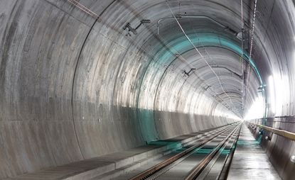 The world's longest railway tunnel