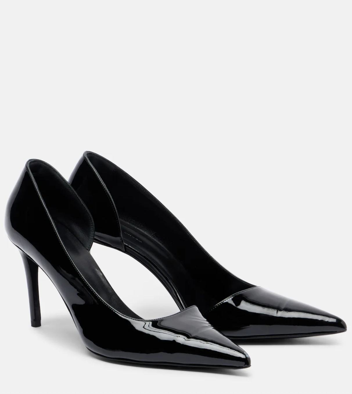 Khaite, Jett D'Orsay 85 Patent Leather Pumps