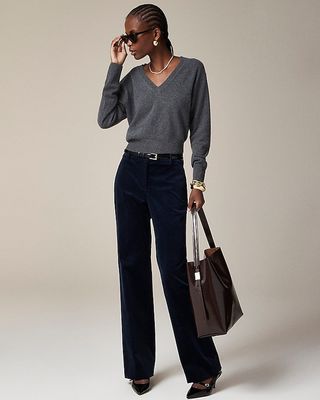 Natalia Pant in Stretch Corduroy