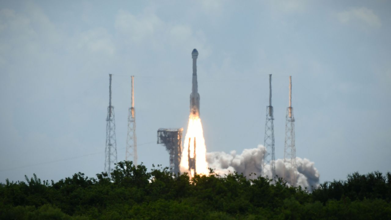 Boeing&#039;s Starliner rocket takes off from Cape Canaveral in Florida