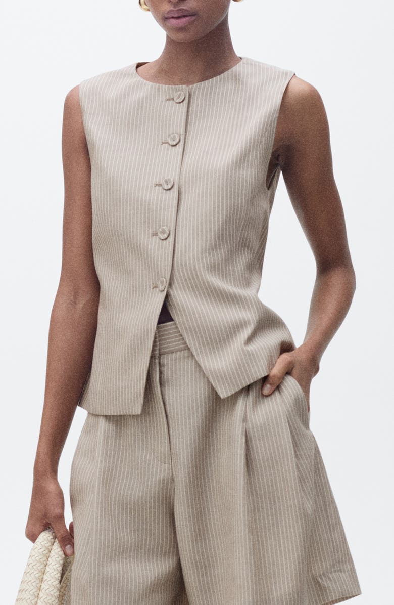 Vivian Stripe Suit Vest
