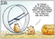 Political cartoon