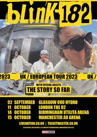 Blink-182 UK tour 2023
