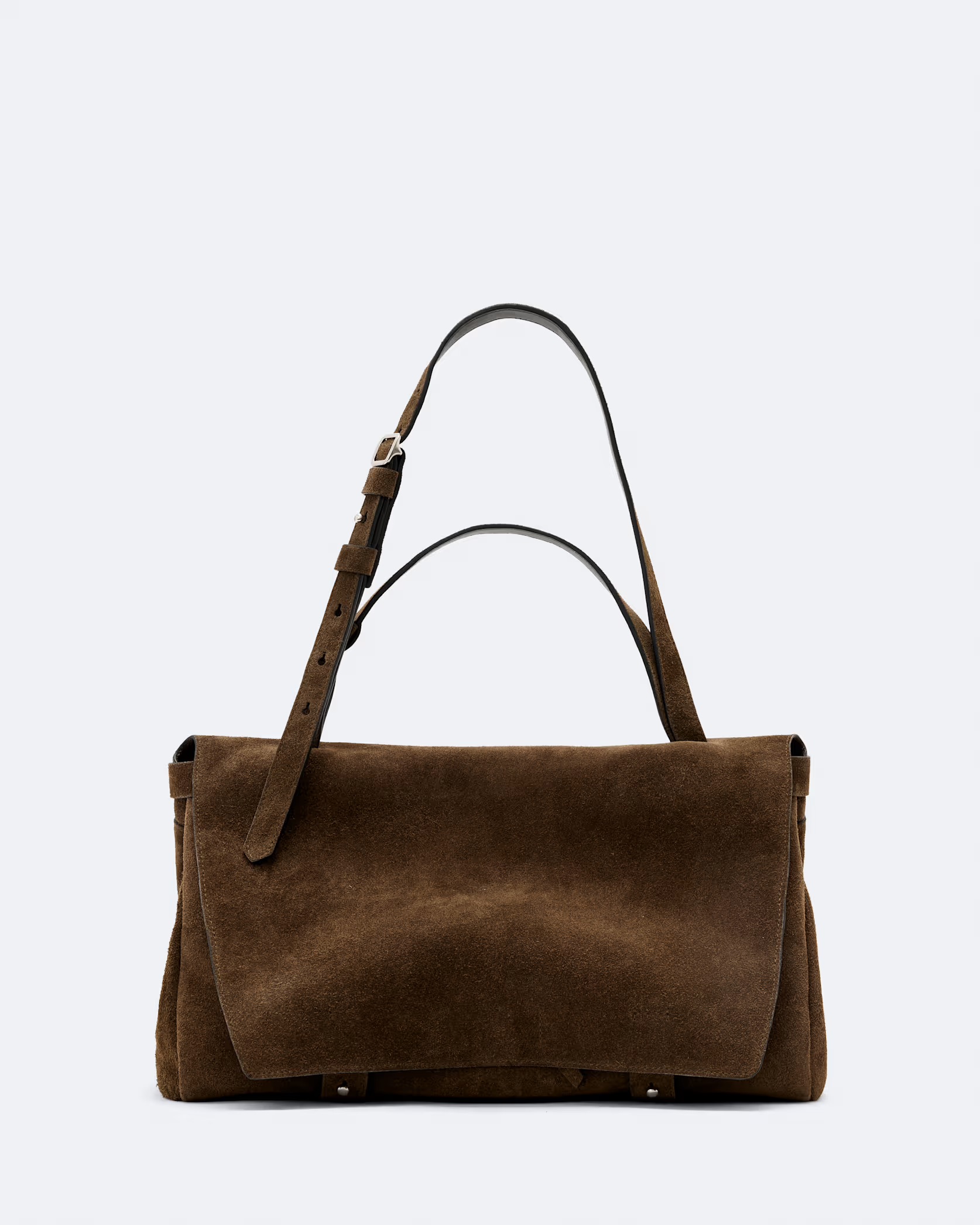 Allsaints, Joan Medium Suede Satchel