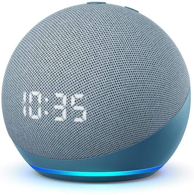 Amazon Echo Dot with Clock