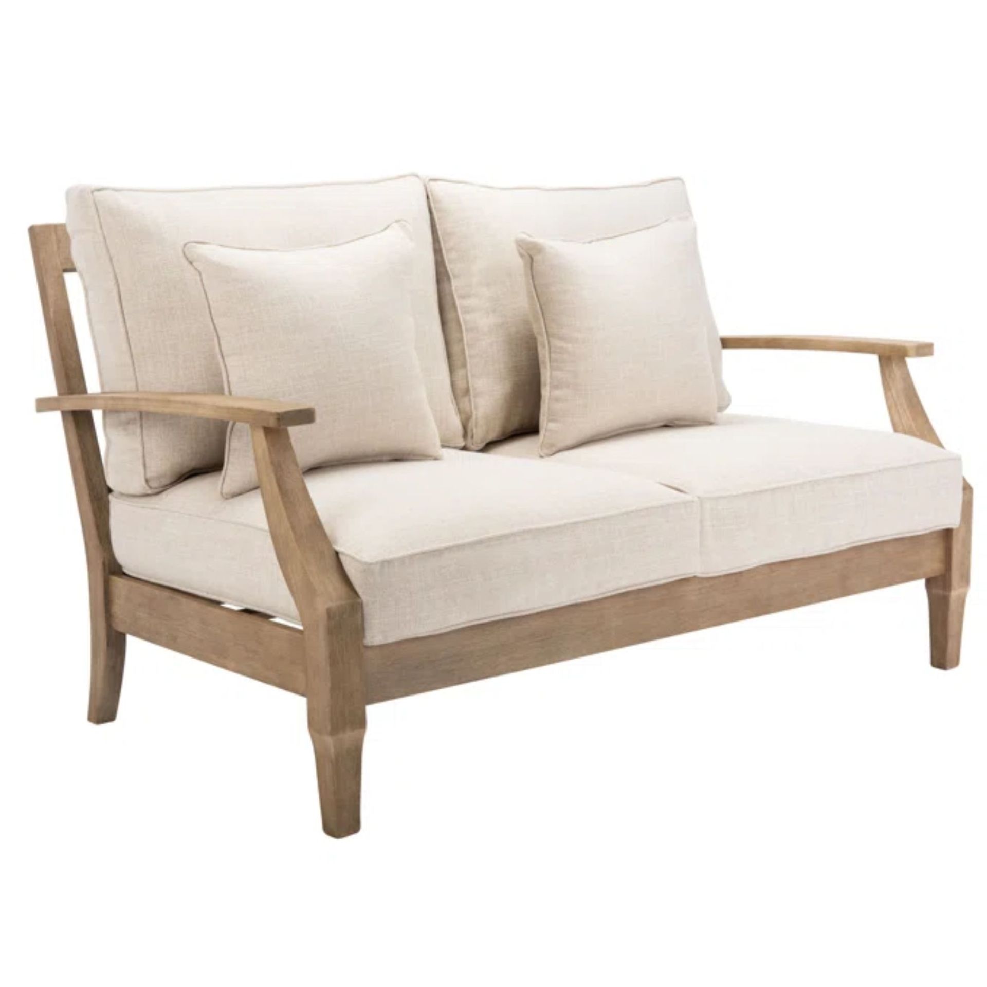 A Ducan Loveseat with Sunbrella Cushions