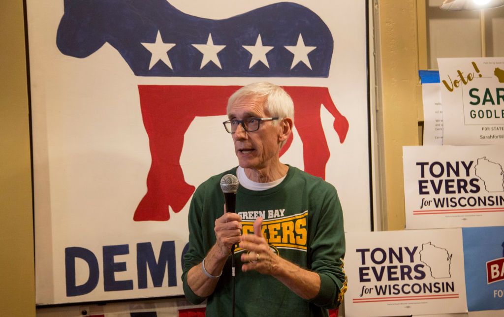 Wisconsin Gov. Tony Evers.