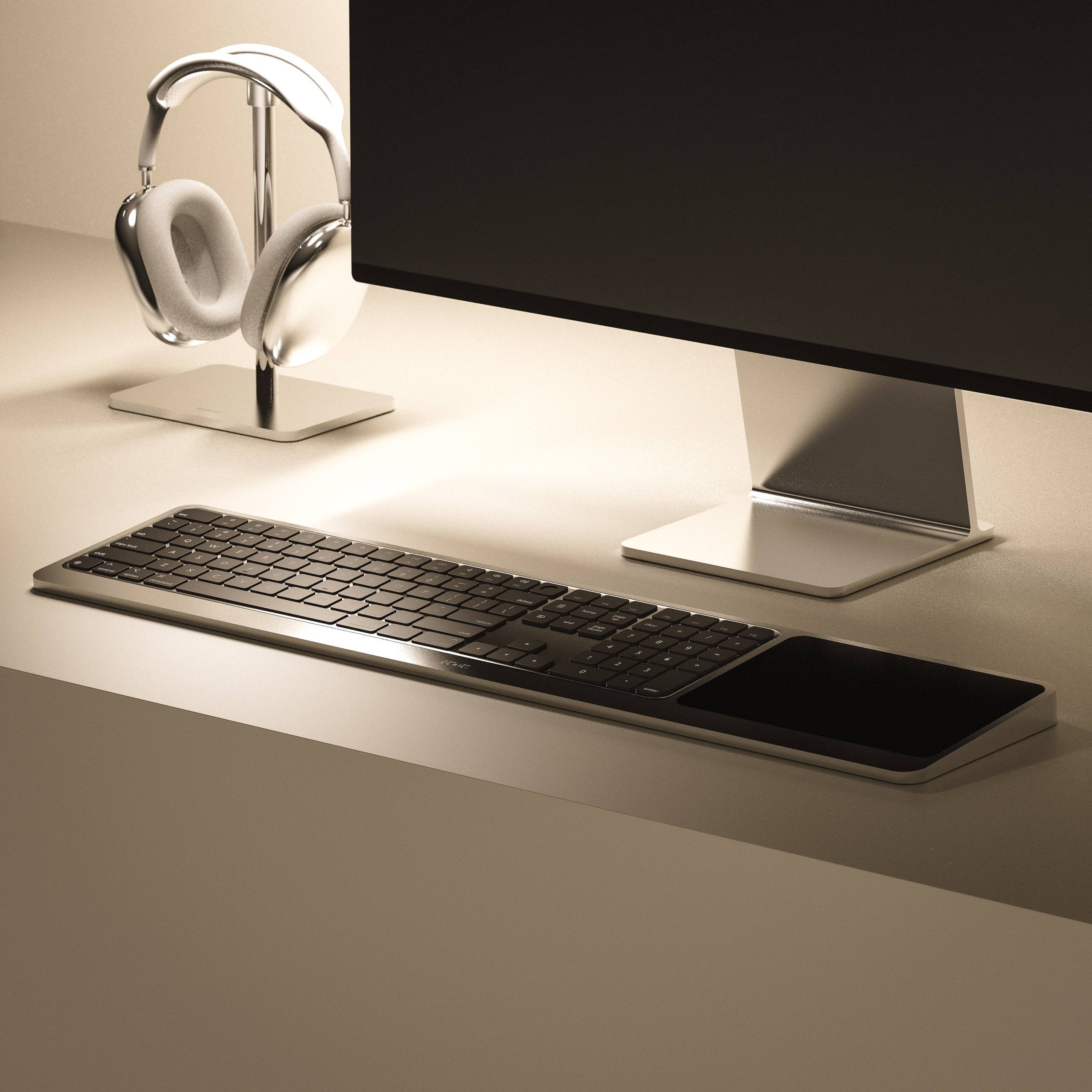 Apple AirPods Max stand and Magic Duo Tray from Bionic Labs