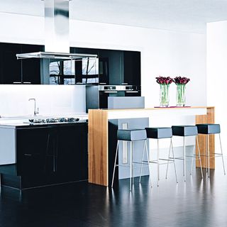 modern monochrome kitchen