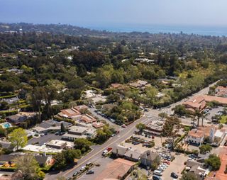 Ariel view of Montecito