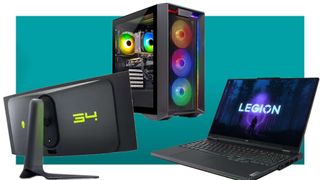 Gaming monitor, PC, and gaming laptop