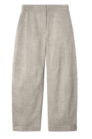 COS Wool Barrel-Leg Utility Pants