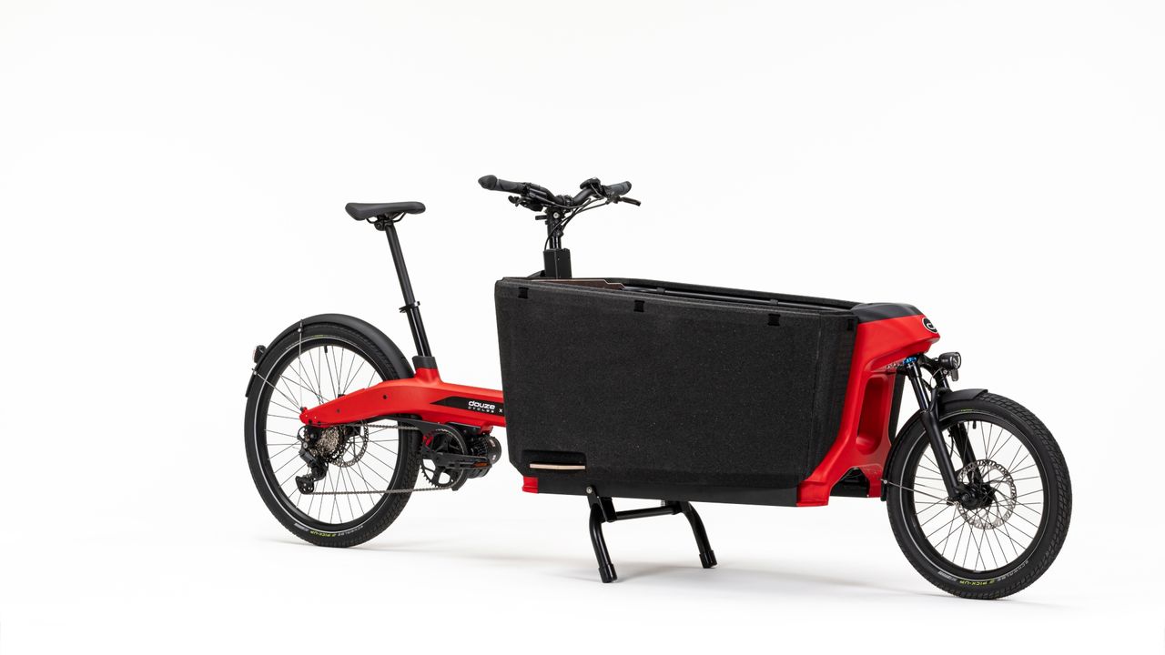 Image shows Toyota electric cargo bike