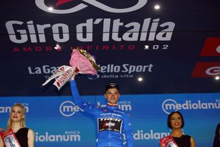 Giulio Ciccone is the first mountain classification leader