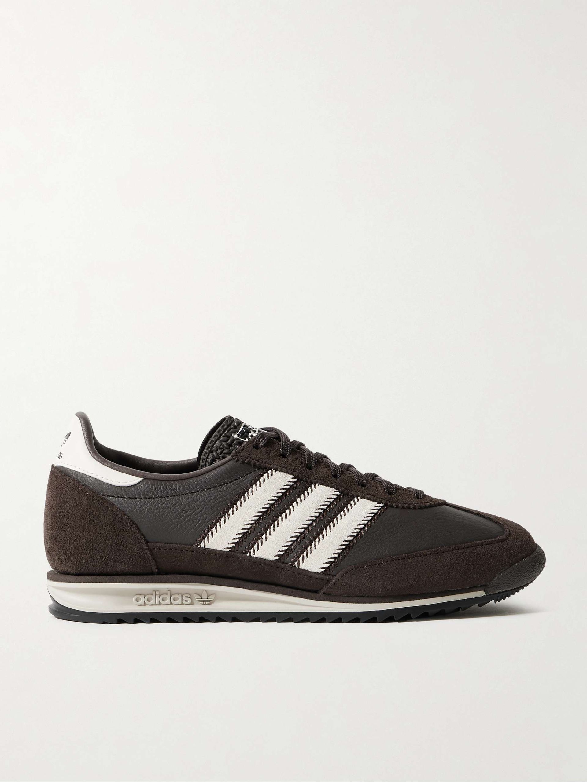 Sl 72 Og Suede and Leather Sneakers