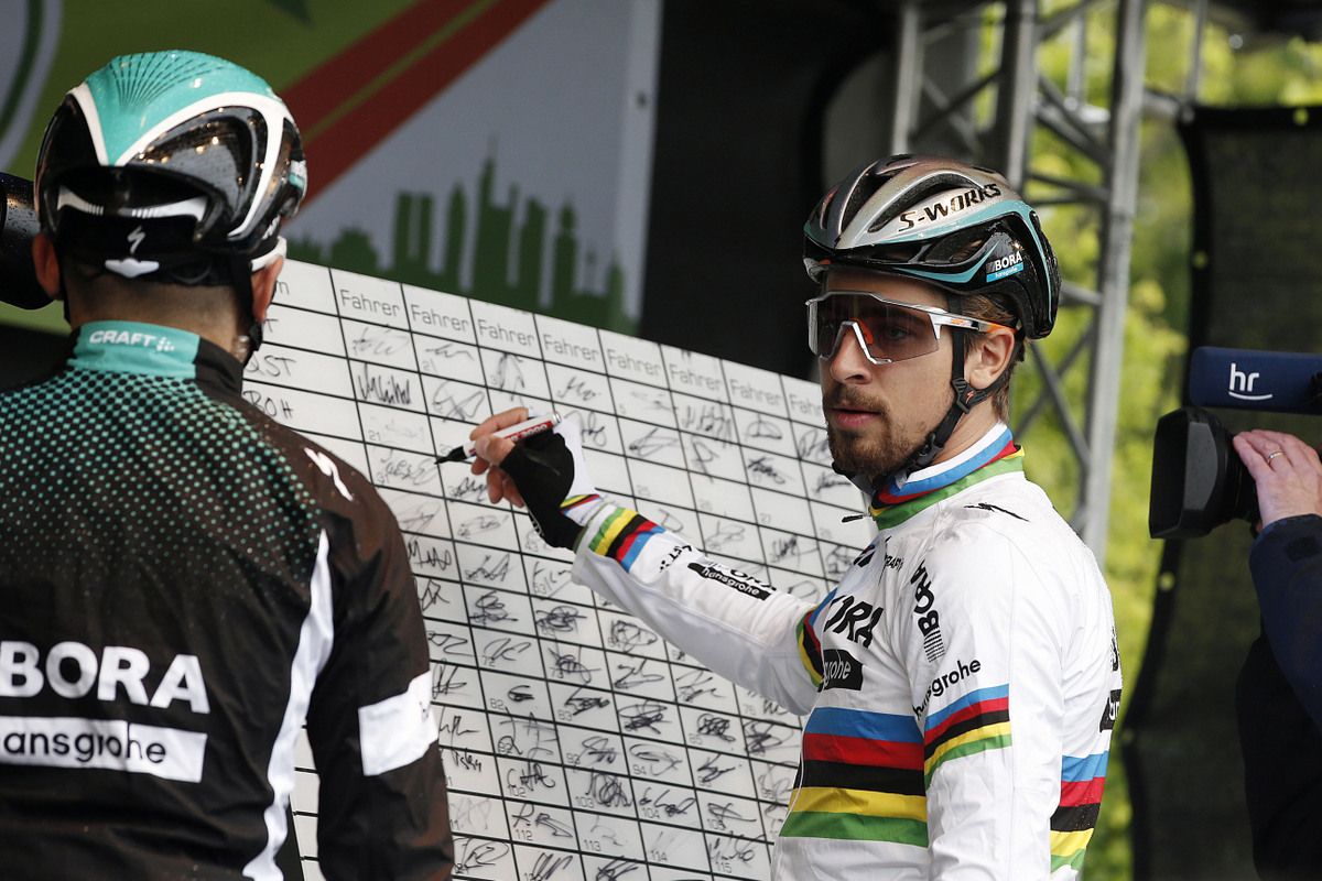 World champion Peter Sagan signs on
