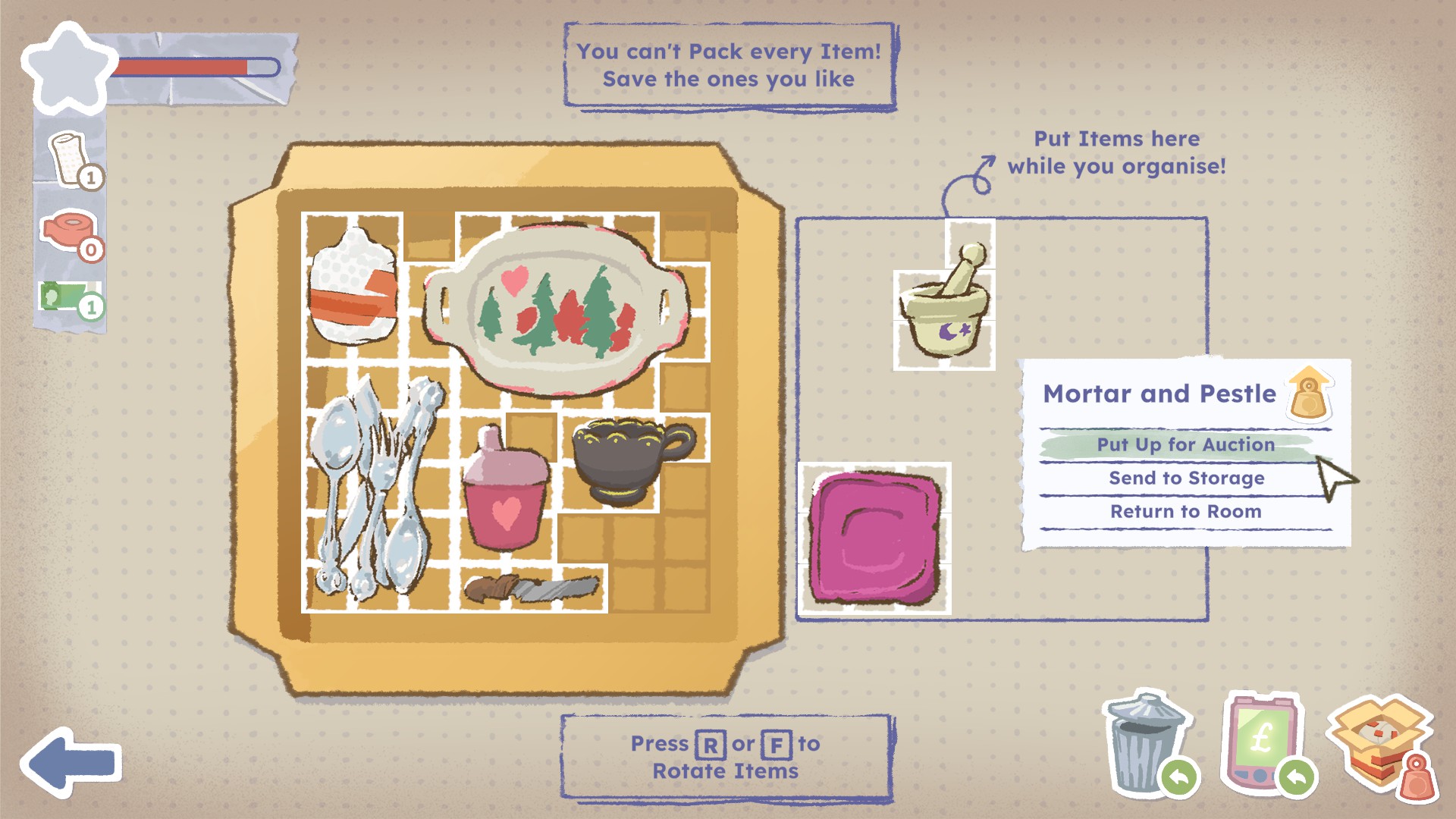 A puzzle game with an isometric view