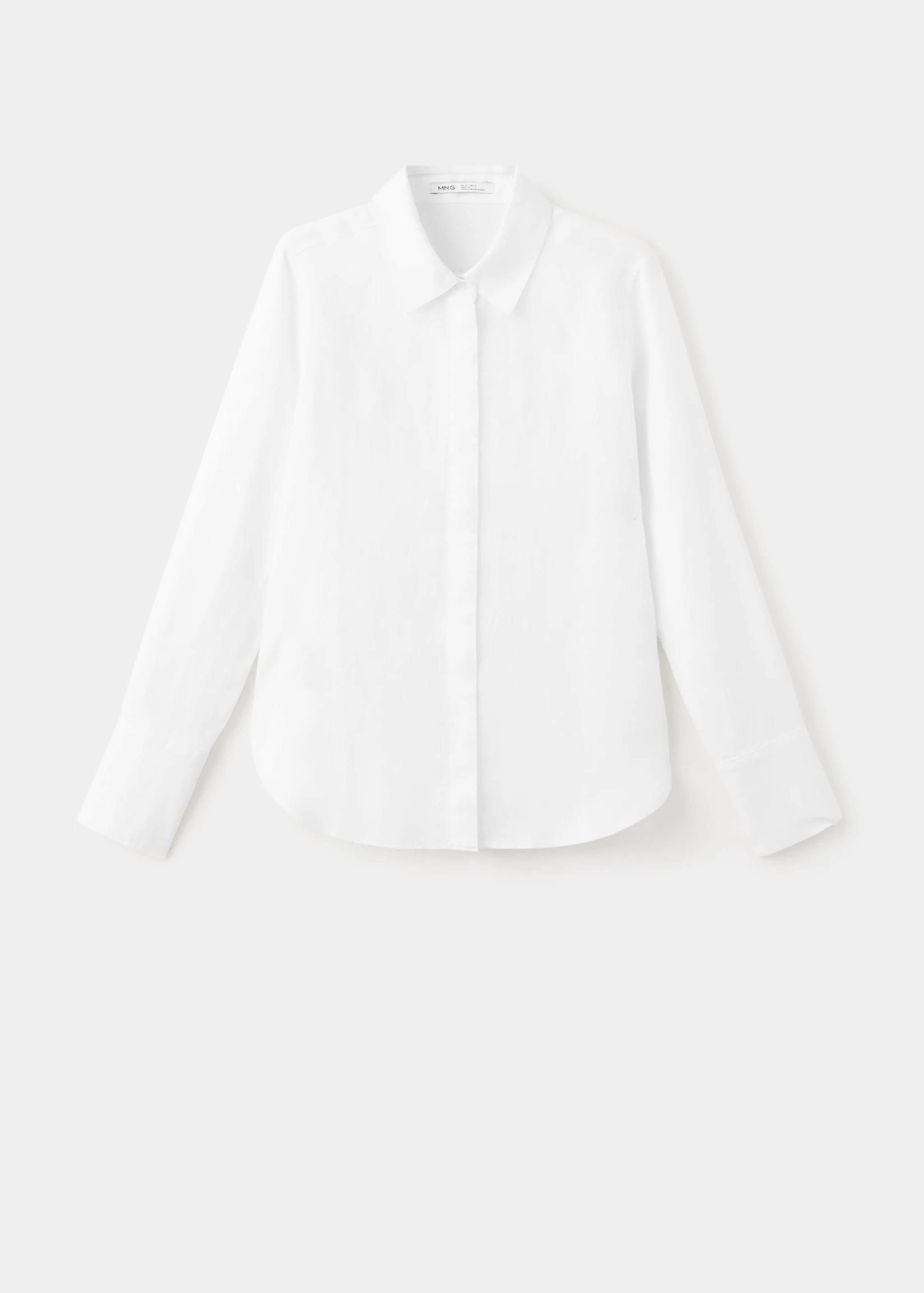 Straight Linen Shirt - Women | Mango Usa
