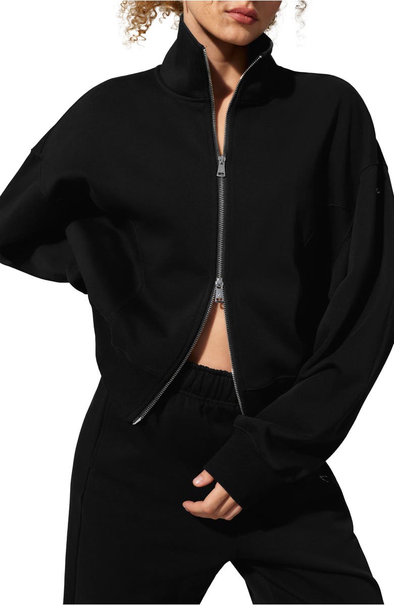 Silkerry Oversized Heirloom '89 Zip Stand Collar Jacket