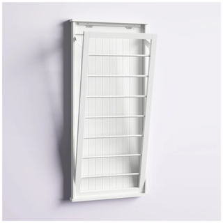 Latitude Run Wood Foldable Wall-Mounted Drying Rack from Wayfair