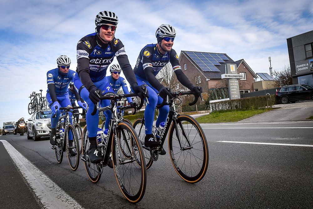 Nikolas Maes and Tom Boonen