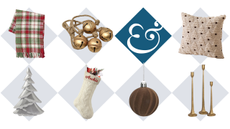 a collection of Christmas decor from Amazon