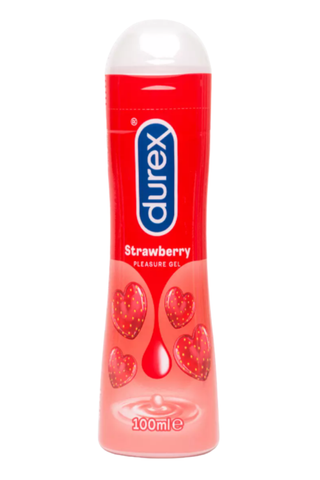 Durex Play Saucy Strawberry Lubricant - valentine's gifts for couples