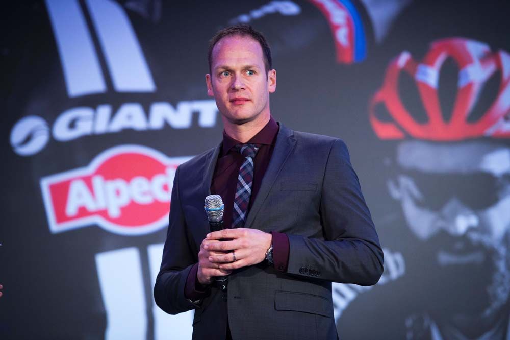 Giant-Alpecin team manager Iwan Spekenbrink